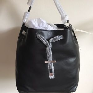 Tory Burch smooth napa leather bucket handbag